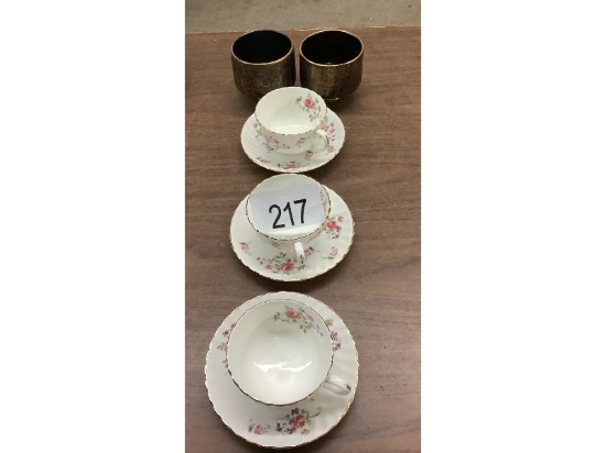 Cups and Saucers, Etc.