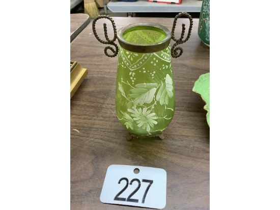 Satin Glass Vase
