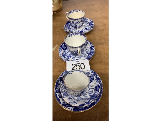 Royal Crown Derby Cups and Saucers