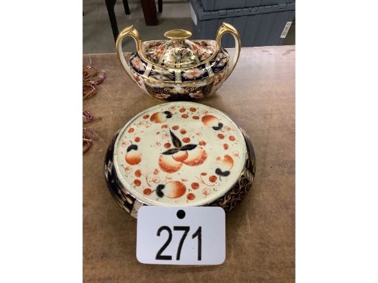 Teapot Stand and Sugar Dish
