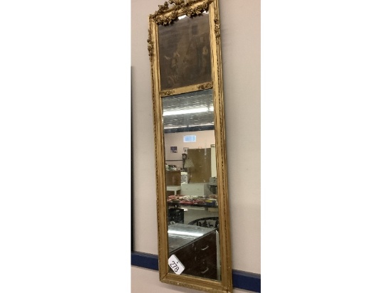 Victorian Mirror with Scene