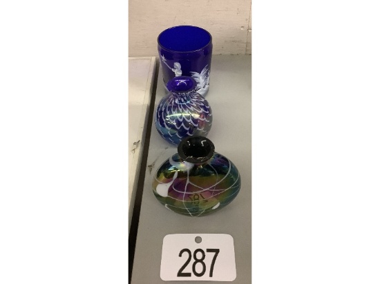 Blue Vases