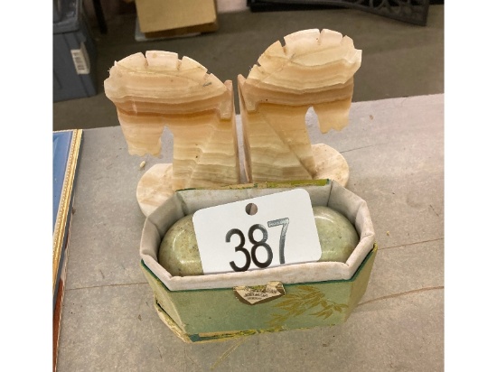 Bookends and Marble Balls