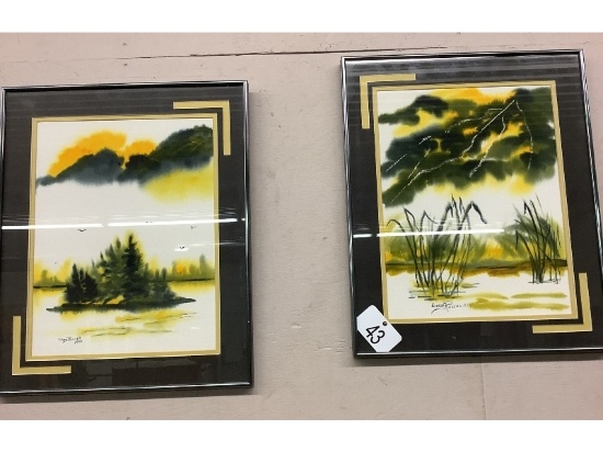 Watercolours- Signed