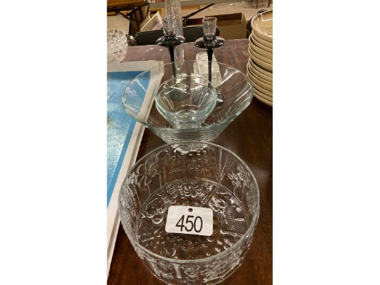 Bowls and Candlesticks