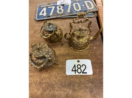 Brass Tea Set