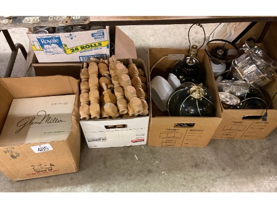 Records, Spooling, Lamps