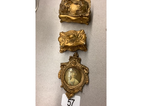Frame and Jewelry Boxes