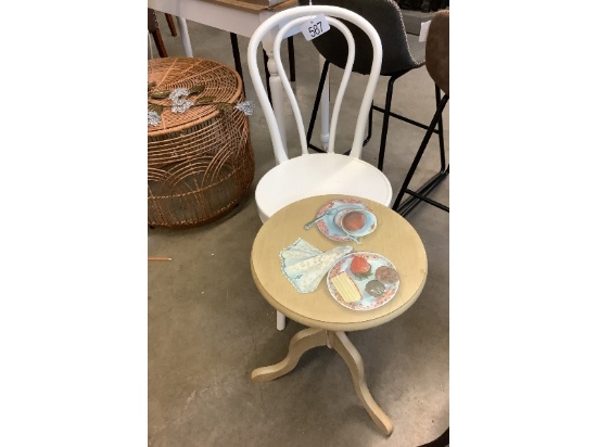 Breakfast Table and Chair