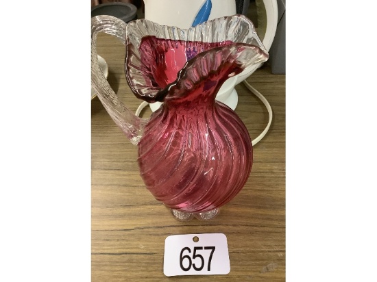 Cranberry Jug