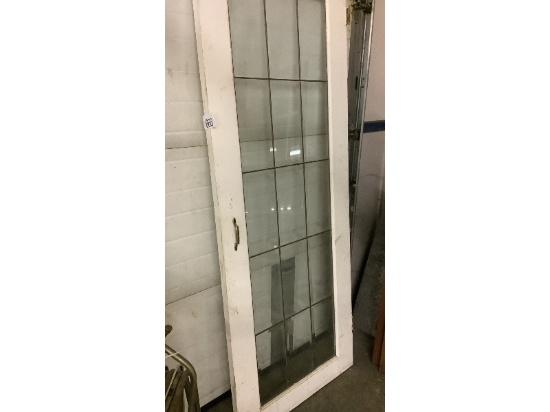 Leaded Window French Door