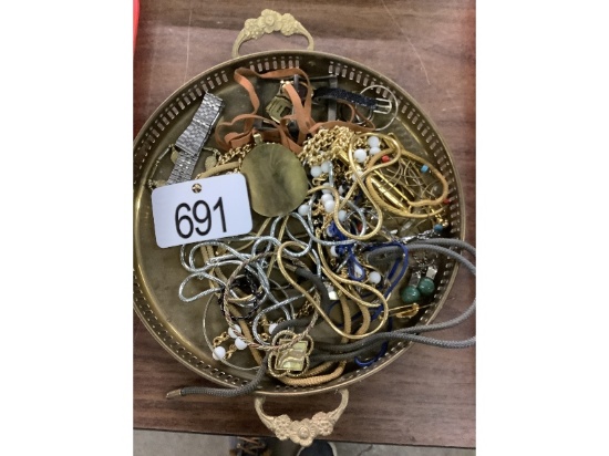 Tray of Victorian Jewelry