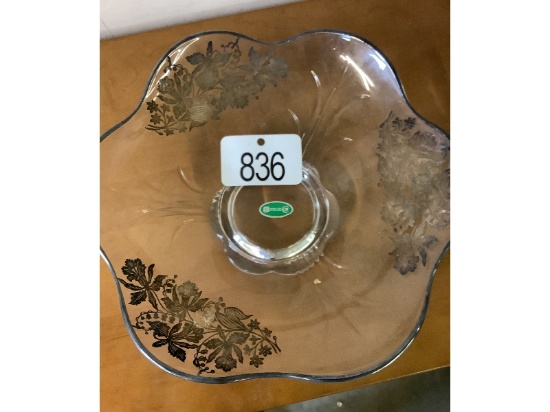 Bowl with Sterling Overlay