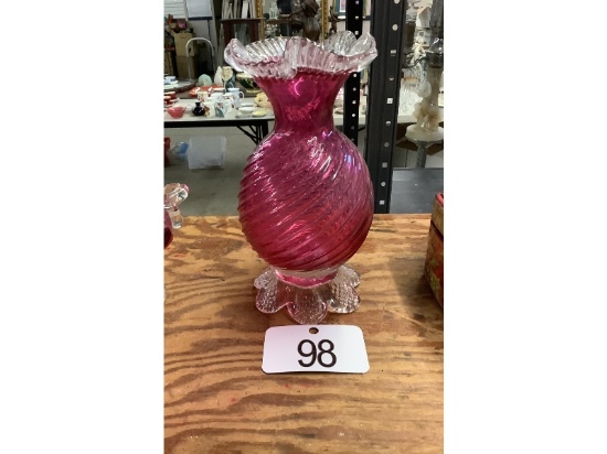 Cranberry Vase