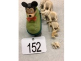 Elephants and Mickey Mouse