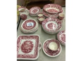 Mason Pink Dishes