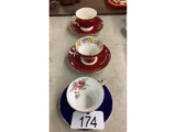 Aynsley Cups and Saucers