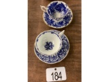 Coalport Cups and Saucers
