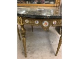 Marble and Brass Table