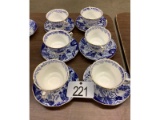 Royal Crown Derby Cups and Saucers