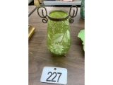 Satin Glass Vase
