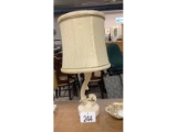 Milk Glass Lamp
