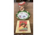 Head Vase, Plate and Plaque