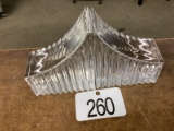 Glass Bookends