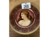 Hand Painted Bavarian Plate