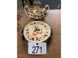 Teapot Stand and Sugar Dish