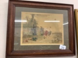 Victorian Print - Signed