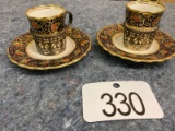 Aynsley Cups and Saucers