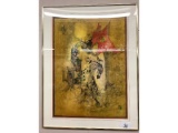 Colour Lithograph - Signed