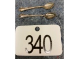 Sterling Spoon Brooches