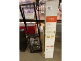 Wooden Blind - New, Metal Shelf