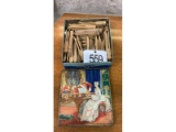 Tin with Antique Clothespins