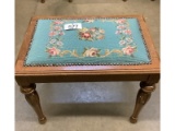 Needlepoint Stool