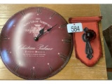 Clock and Doorhook