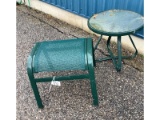 Footstool and Table