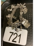 Sterling Silver Charm Bracelet