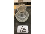 Perfume Bottles with Sterling Lids