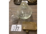 Bell, Decanter and Army Box