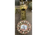 Brass Candlesticks, Etc.