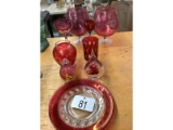 Cranberry Glassware