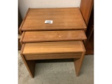 Teak Nesting Tables