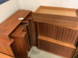 Teak Floating Shelves - No Brackets