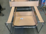 Chrome and Leather Chair