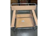 Chrome and Leather Chair