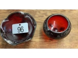 Silver Overlay Dishes