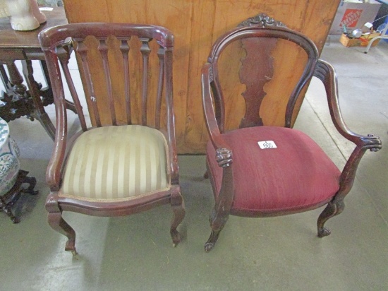 2 Victorian Side Chairs